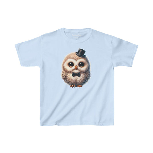 Owl Wearing A Top Hat Youth T-Shirt - Too Cute Pets