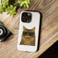 Siberian Cat Wearing Sunglasses - Tough Phone Case