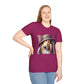 Collie Wearing Cloche Hat - Adult T-Shirt - Too Cute Pets