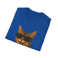 Tabby Cat Wearing Sunglasses - Adult T-Shirt