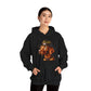 Dashing Vizsla Wearing Campaign Hat - Adult Hoodie - Too Cute Pets