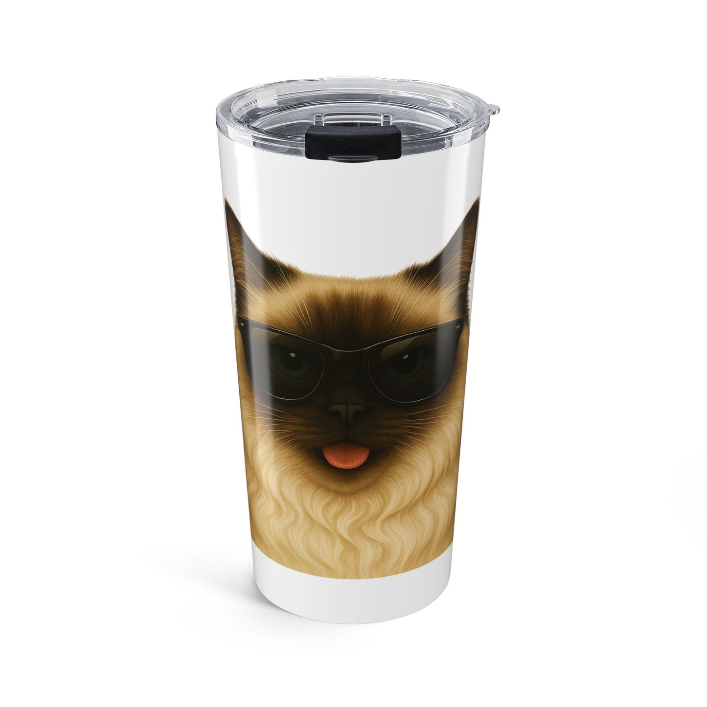 Ragdoll Cat Wearing Sunglasses - 20oz Tumbler
