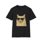 Cream Longhair Cat Wearing Sunglasses - Adult T-Shirt