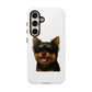 Yorkshire Terrier Wearing Sunglasses - Tough Phone Case