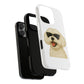 Maltese Wearing Sunglasses - Tough Phone Case