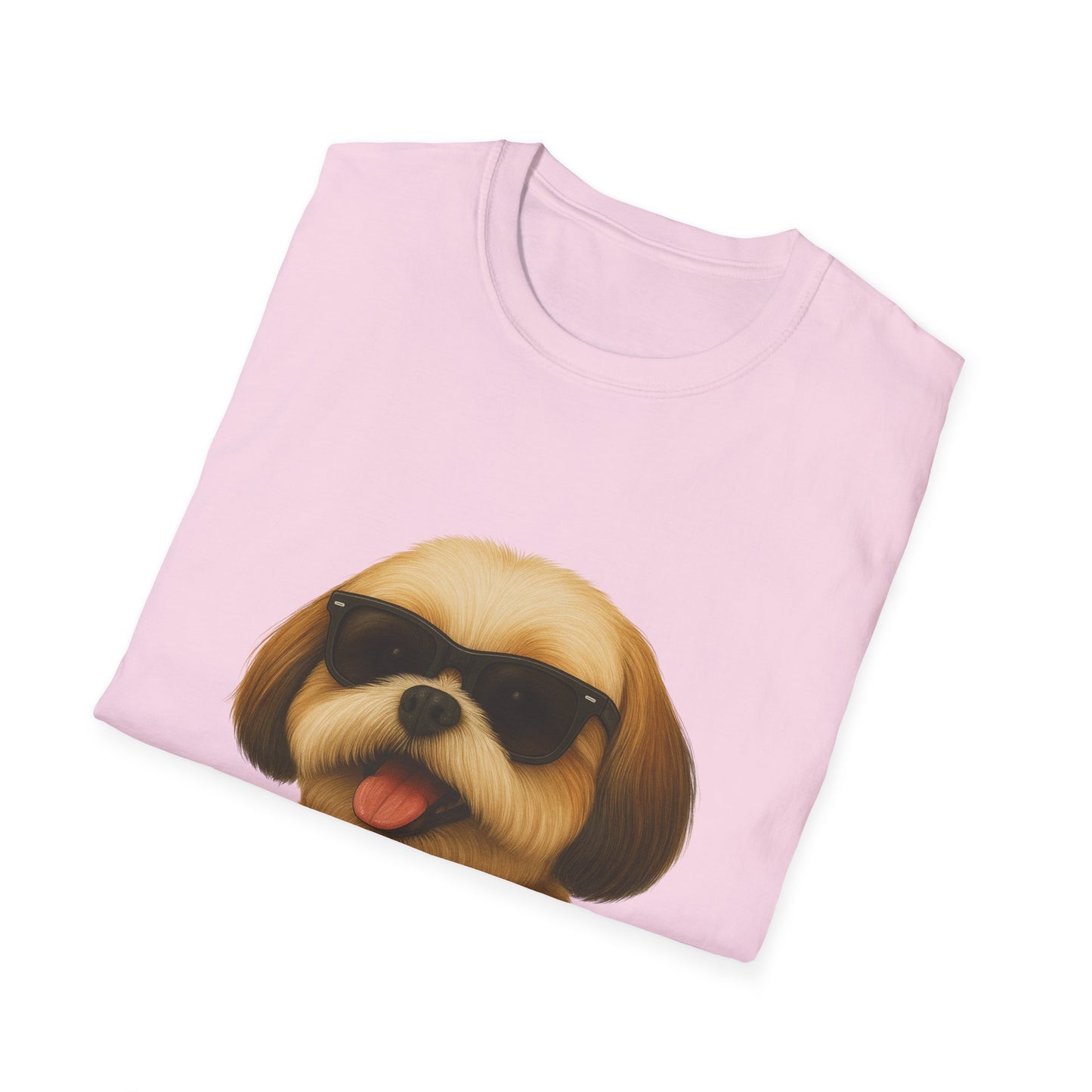 Shih Tzu Wearing Sunglasses - Adult T-Shirt