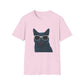 Russian Blue Cat Wearing Sunglasses - Adult T-Shirt