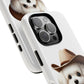 Maltese Wearing a Cowgirl Hat - Tough Phone Case