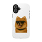 Pomeranian Wearing Sunglasses - Tough Phone Case