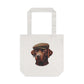 Labrador Wearing a Tweed Flat Cap - Cotton Tote Bag
