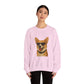 Corgi Wearing Sunglasses - Adult Crewneck Sweatshirt
