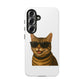 Tabby Cat Wearing Sunglasses - Tough Phone Case