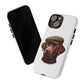 Labrador Wearing a Tweed Flat Cap - Tough Phone Case