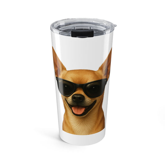Chihuahua Wearing Sunglasses - 20oz Tumbler