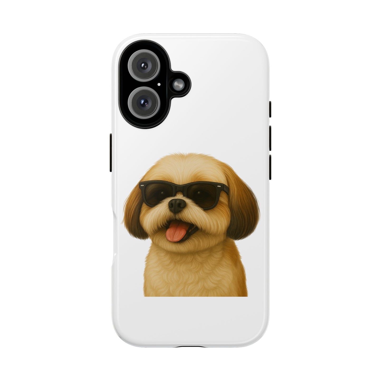 Shih Tzu Wearing Sunglasses - Tough Phone Case