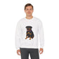 Rottweiler Lab Mix Pumpkin Sweatshirt