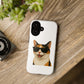 Calico Shorthair Cat Wearing Sunglasses - Tough Phone Case