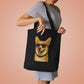Corgi Wearing Sunglasses Cotton Tote Bag