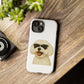 Maltese Wearing Sunglasses - Tough Phone Case