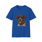 German Shorthaired Pointer Wearing Sunglasses - Adult T-Shirt