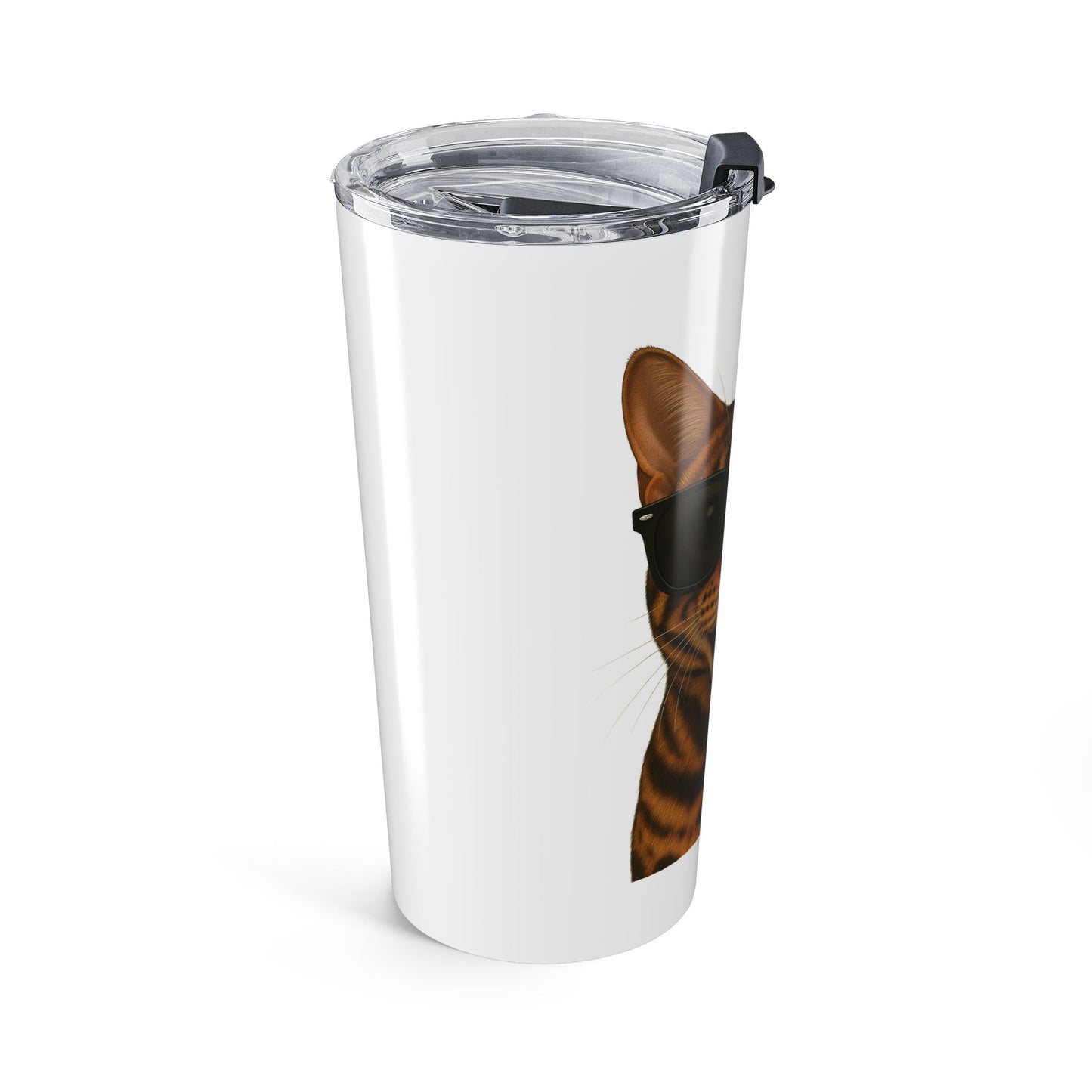Bengal Cat Wearing Sunglasses - 20oz Tumbler