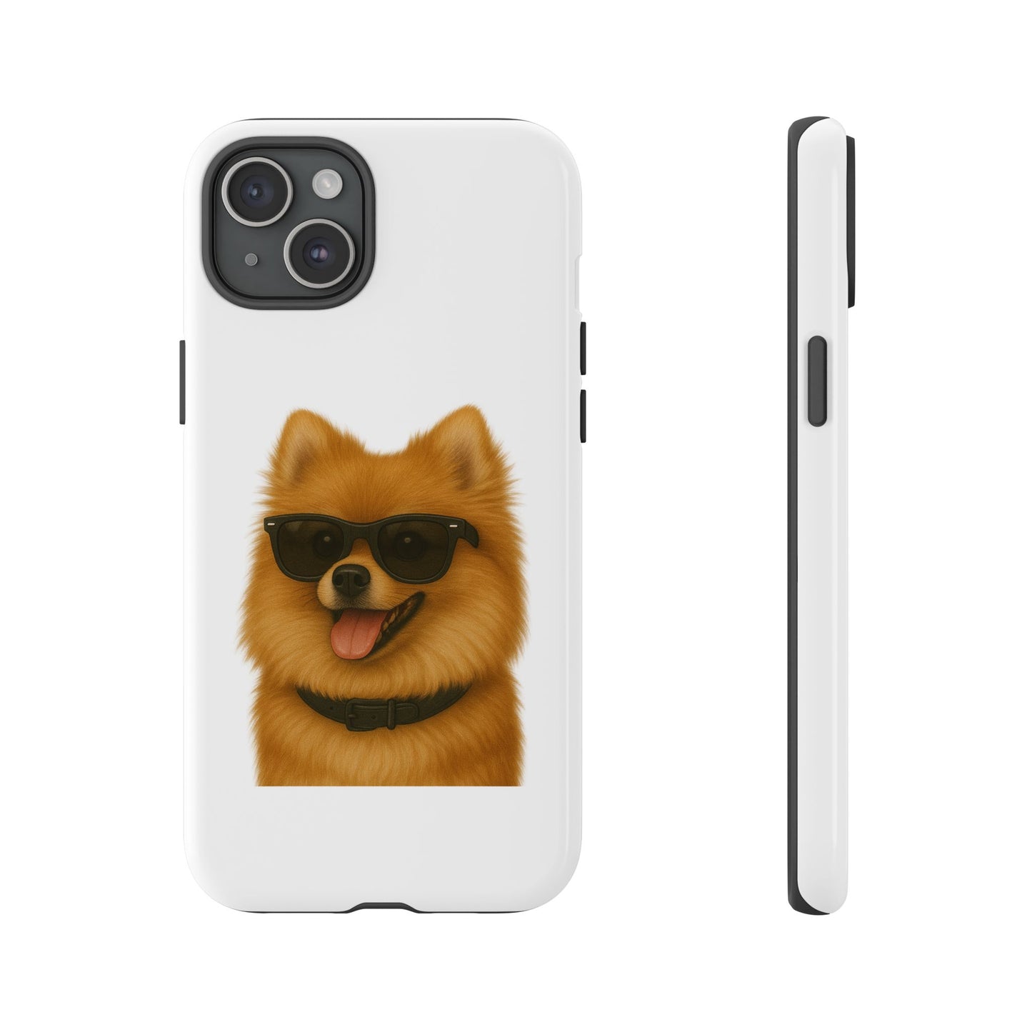 Pomeranian Wearing Sunglasses - Tough Phone Case