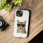 American Shorthair Silver Tabby Wearing Sunglasses - Tough Phone Case