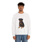 Rottweiler Lab Mix Pumpkin Sweatshirt