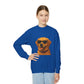 Golden Retriever Wearing Sunglasses - Youth Sweatshirt