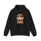 Golden Retriever Wearing Newsboy Hat - Adult Hoodie - Too Cute Pets