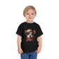 Cattle Dog Puppy Wearing Bandana & Straw Hat Toddler Tee - Too Cute Pets