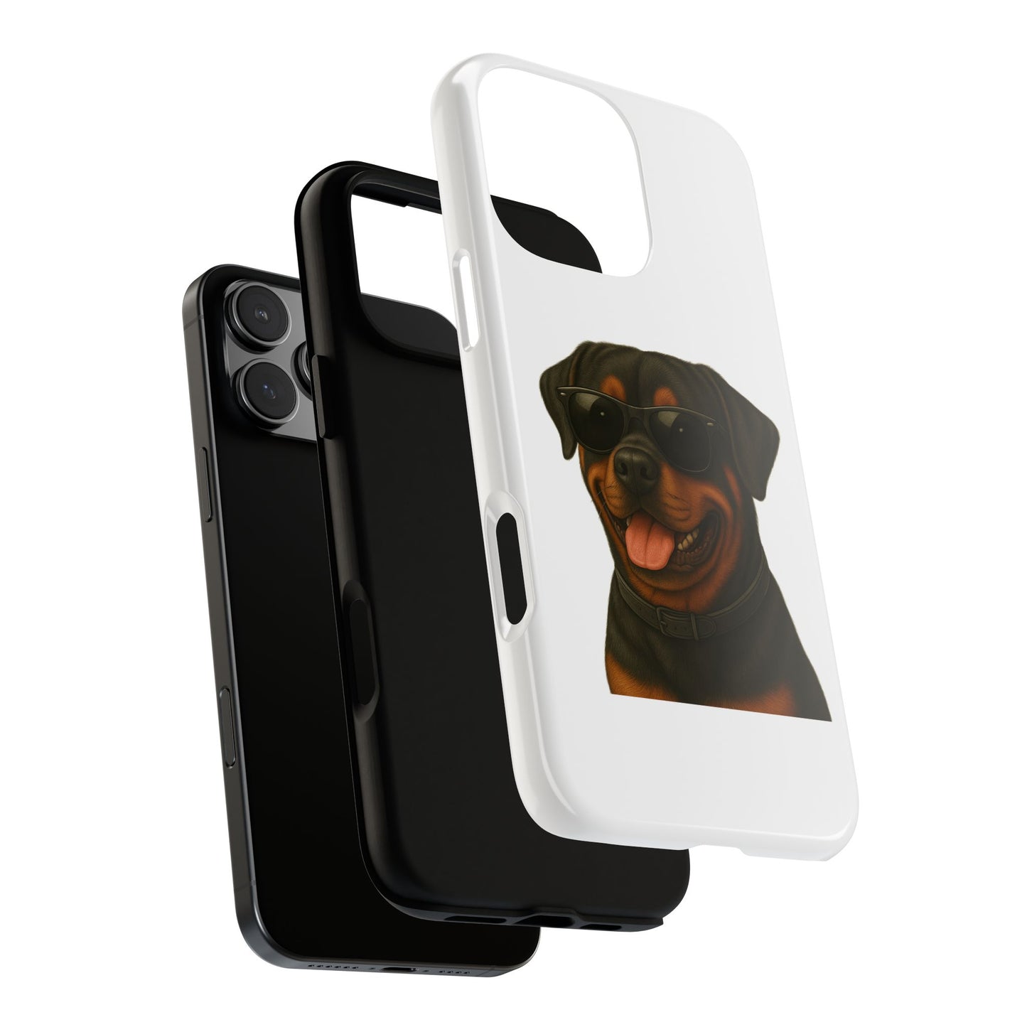 Rottweiler Wearing Sunglasses - Tough Phone Case