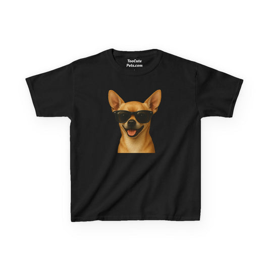 Chihuahua Wearing Sunglasses - Kids Tee