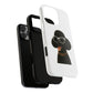 Black Poodle Wearing Sunglasses - Tough Phone Case