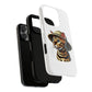 Bengal Cat Wearing a Safari Hat - Tough Phone Case