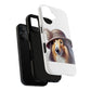 Collie Wearing a Cloche Hat - Tough Phone Case