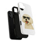Maltese Wearing Sunglasses - Tough Phone Case