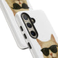 Cream Longhair Cat Wearing Sunglasses - Tough Phone Case