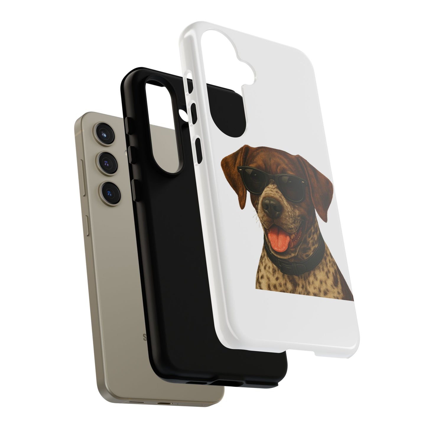 German Shorthaired Pointer Wearing Sunglasses - Tough Phone Case