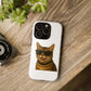 Tabby Cat Wearing Sunglasses - Tough Phone Case