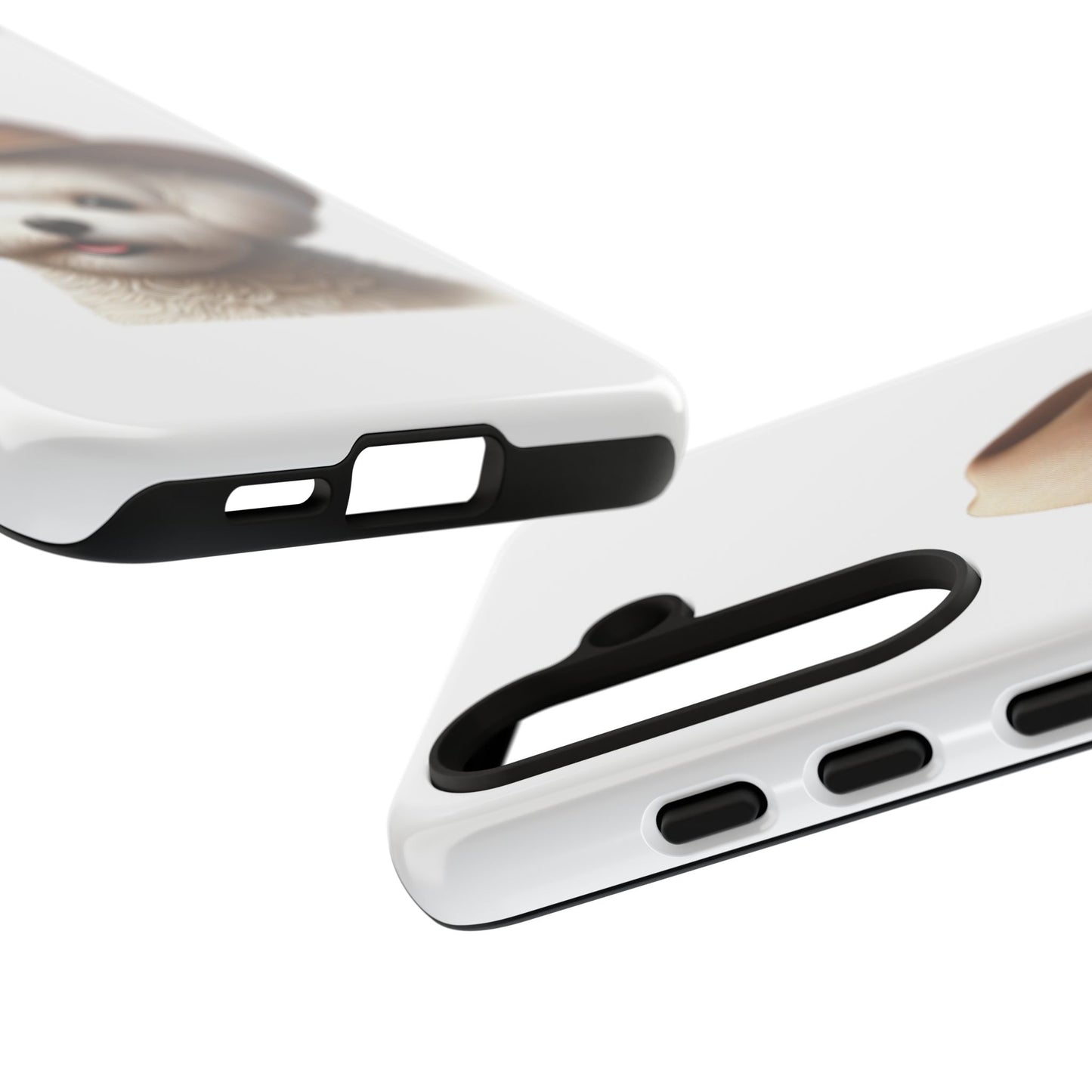 Maltese Wearing a Cowgirl Hat - Tough Phone Case