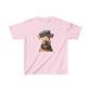 Aerdale Terrier Wearing Tweed Flat Cap Youth T-Shirt  - Too Cute Pets