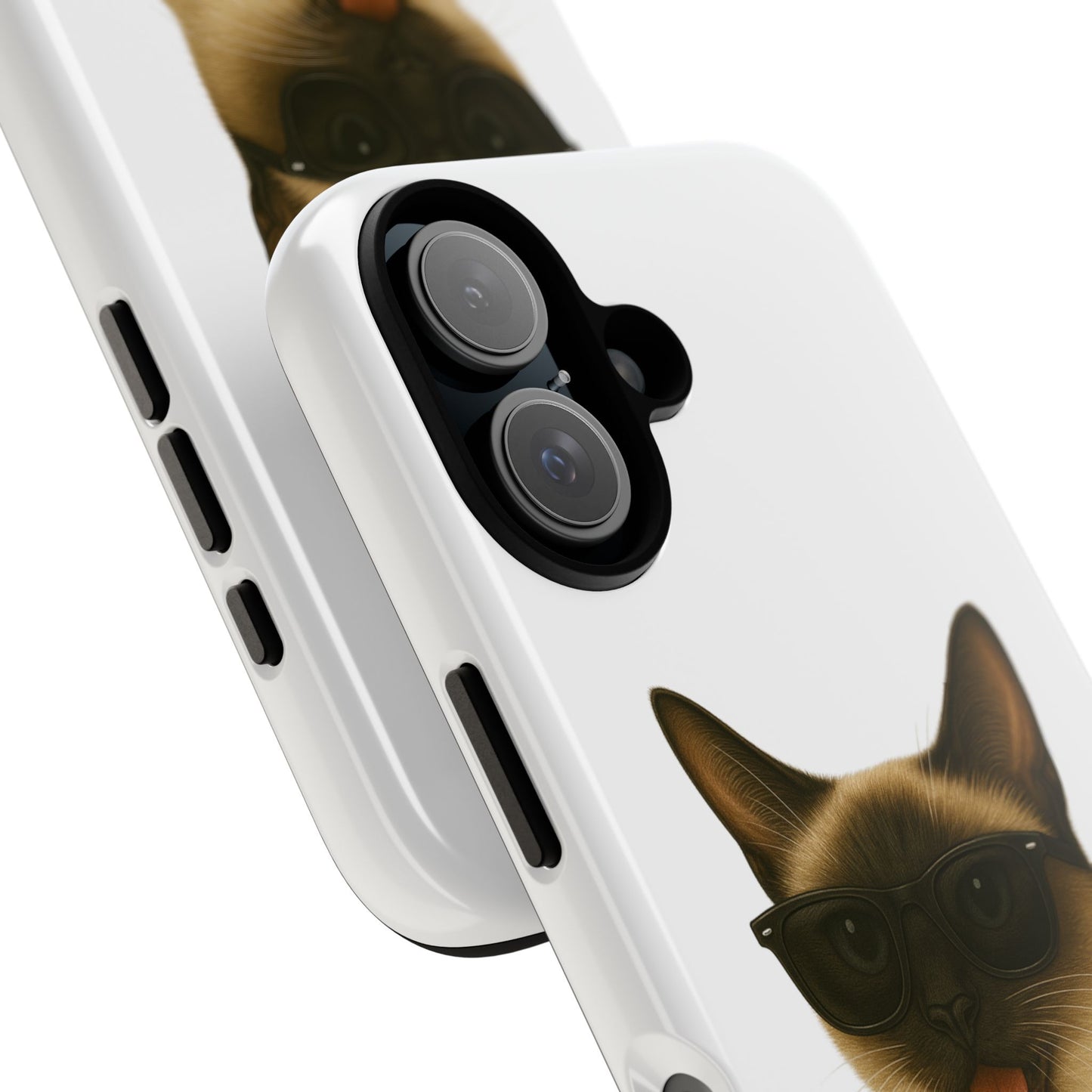 Siamese Cat Wearing Sunglasses - Tough Phone Case