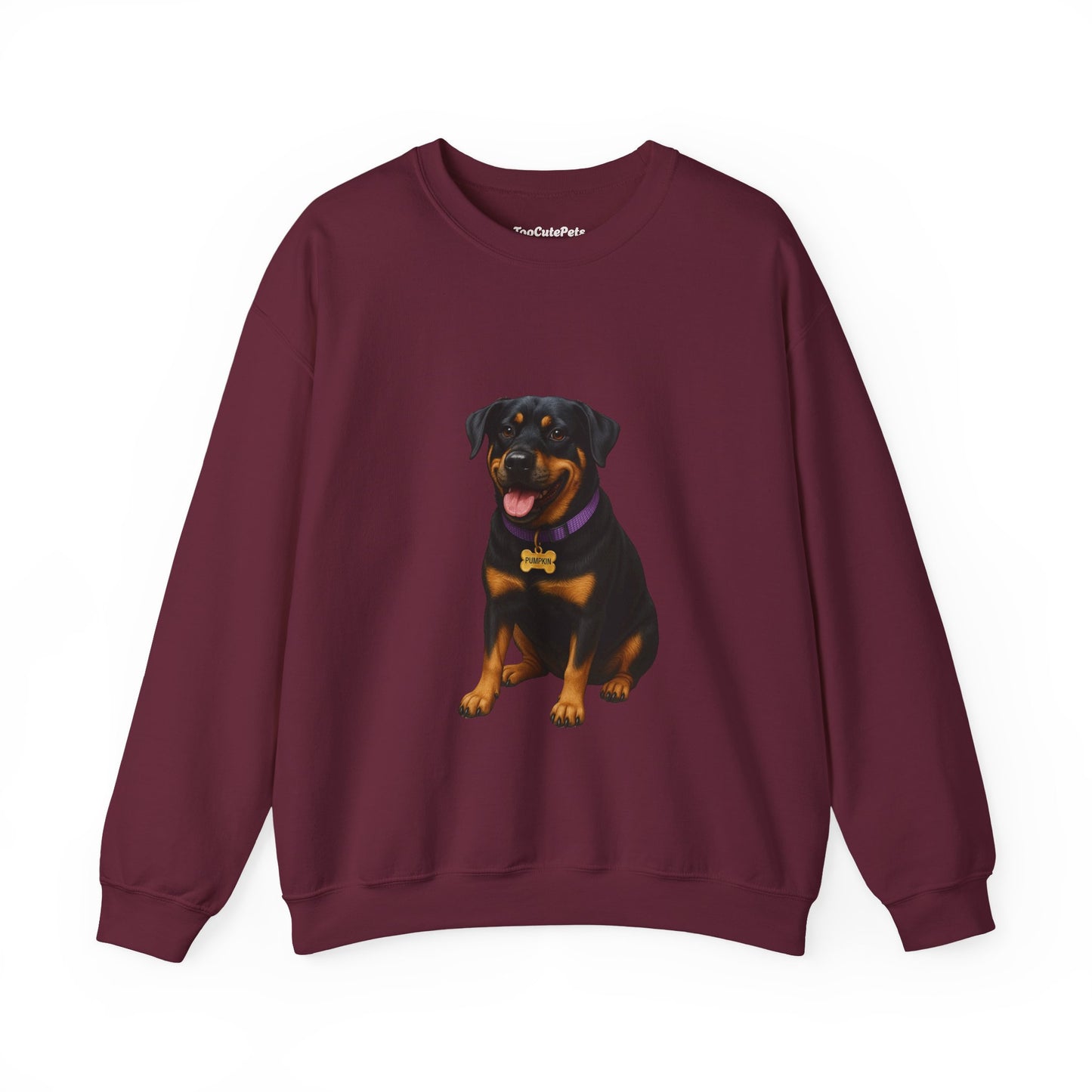 Rottweiler Lab Mix Pumpkin Sweatshirt