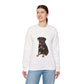 Rottweiler Lab Mix Pumpkin Sweatshirt