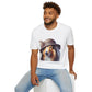 Collie Wearing Cloche Hat - Adult T-Shirt - Too Cute Pets