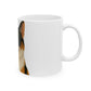 Calico Shorthair Cat Wearing Sunglasses Ceramic Mug