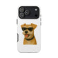 Miniature Schnauzer Wearing Sunglasses - Tough Phone Case