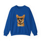 Corgi Wearing Sunglasses - Adult Crewneck Sweatshirt
