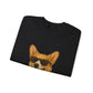 Corgi Wearing Sunglasses - Adult Crewneck Sweatshirt